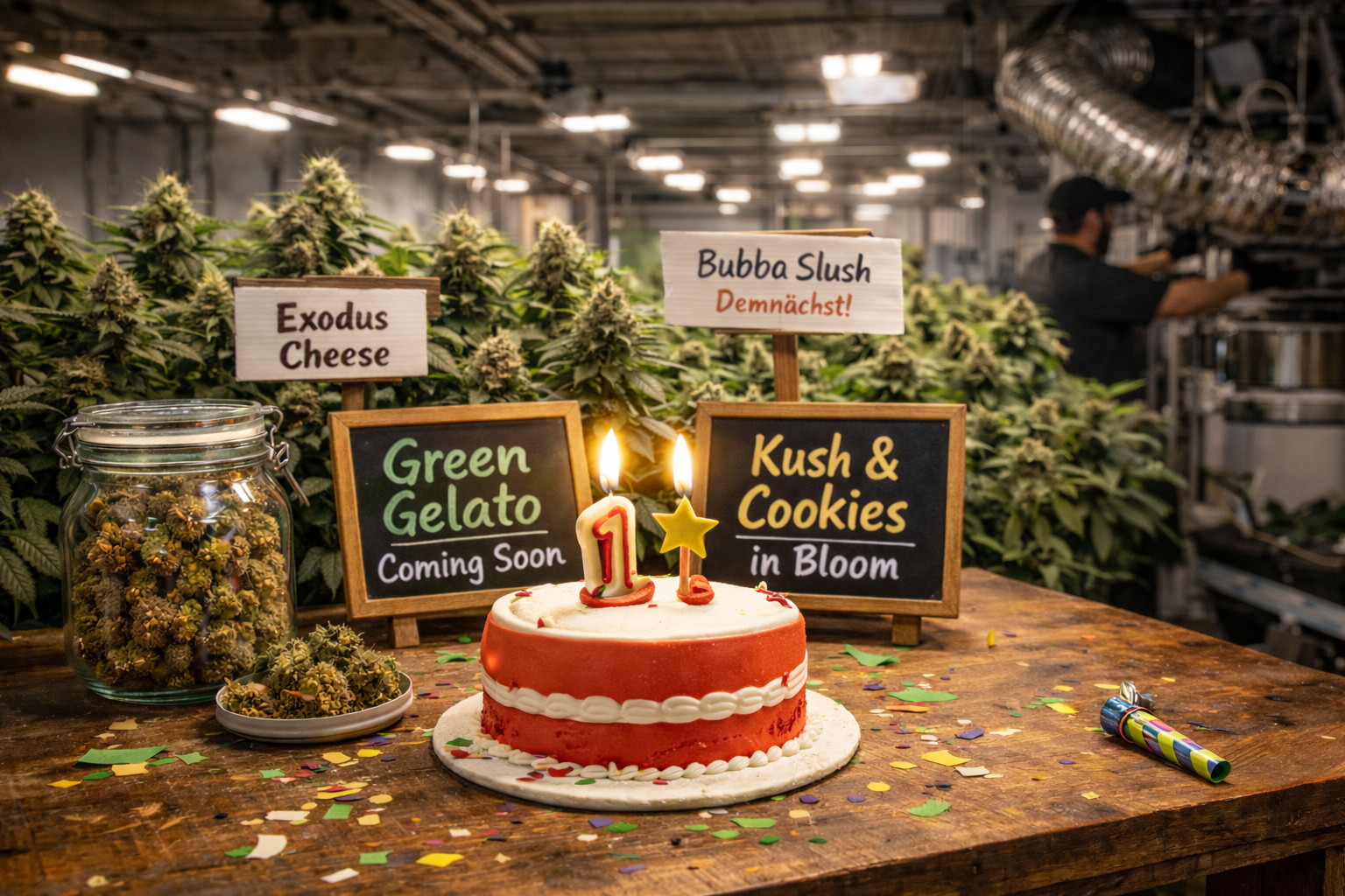 Wir feiern einjähriges Jubiläum!